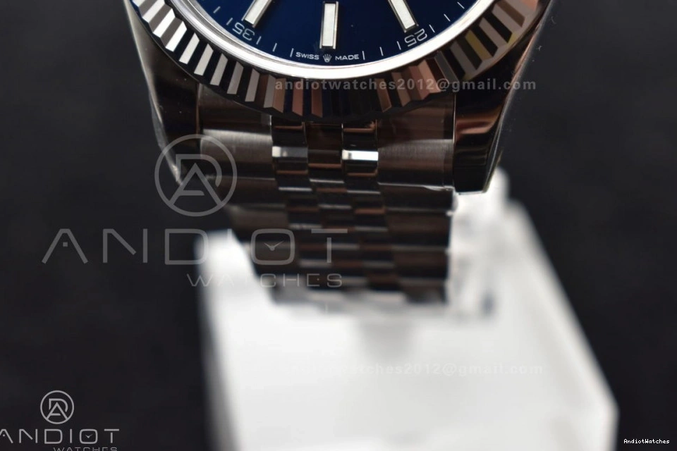 904L on 41 SS 1:1 GoAnywhere 126334 DateJust Best Dial Jubilee VS Edition Blue Bracelet 618 VSF 1024